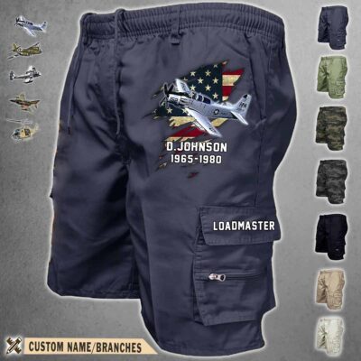 ea 1e skyraider ea1eaircraft cargo shorts1 3bjbu