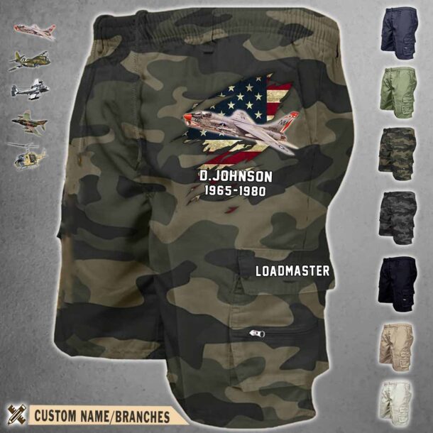 f 8 crusader f8aircraft cargo shorts2 8fxiu