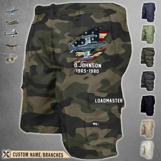 t 33 shooting star t33aircraft cargo shorts2 6y852