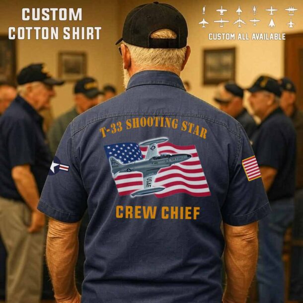 t 33 shooting star t33cotton cargo shirts3 df1pz