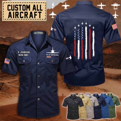 ta 4f skyhawk ta4faircraft cotton cargo shirts1 a5xmv