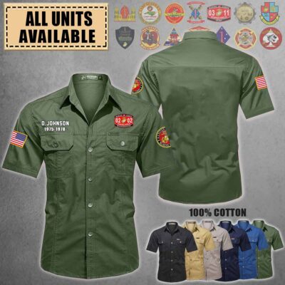 usmc mos 0202 magtf intelligence officercotton cargo shirts1 pnsgq