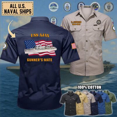 uss ajax ar 6cotton cargo shirts1 3e7mn