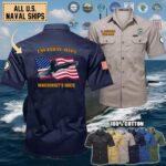 uss ethan allen ssbn 608cotton cargo shirts1 30z2a