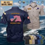 uss hampton ssn 767cotton cargo shirts1 tnjec