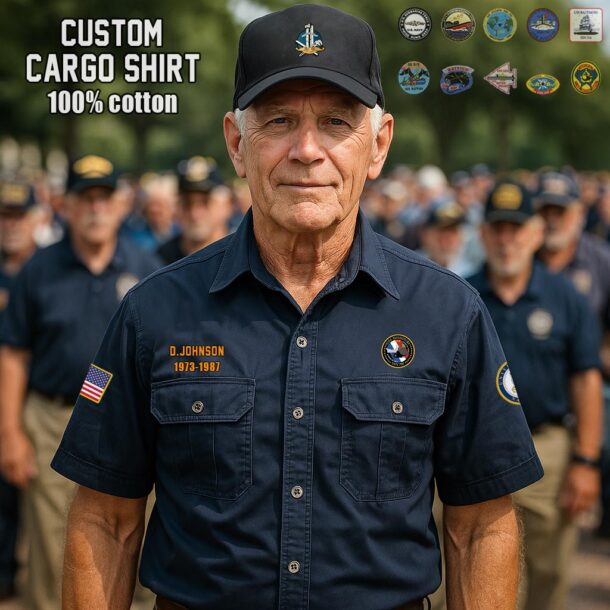 uss missouri ssn 780cotton cargo shirts2 w4eom