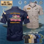 uss mitscher ddg 57cotton cargo shirts1 dqkq7