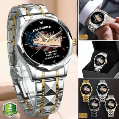 uss mobile lka 115stainless steel watch q25iu