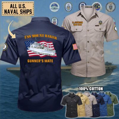 uss mount baker ae 34cotton cargo shirts1 2hg48
