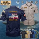 uss ramsey ffg 2cotton cargo shirts1 qmbsa
