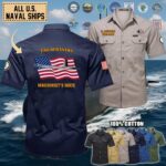 uss scranton ssn 756cotton cargo shirts1 4ja9q