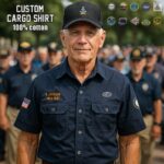 uss skate ssn 578cotton cargo shirts2 jd727