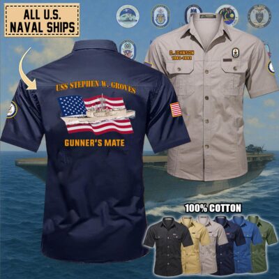 uss stephen w groves ffg 29cotton cargo shirts1 ne4fa