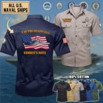 uss the sullivans ddg 68cotton cargo shirts1 y5k98