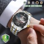 USS Benfold DDG 65 Stainless Steel Watch 3 Thu