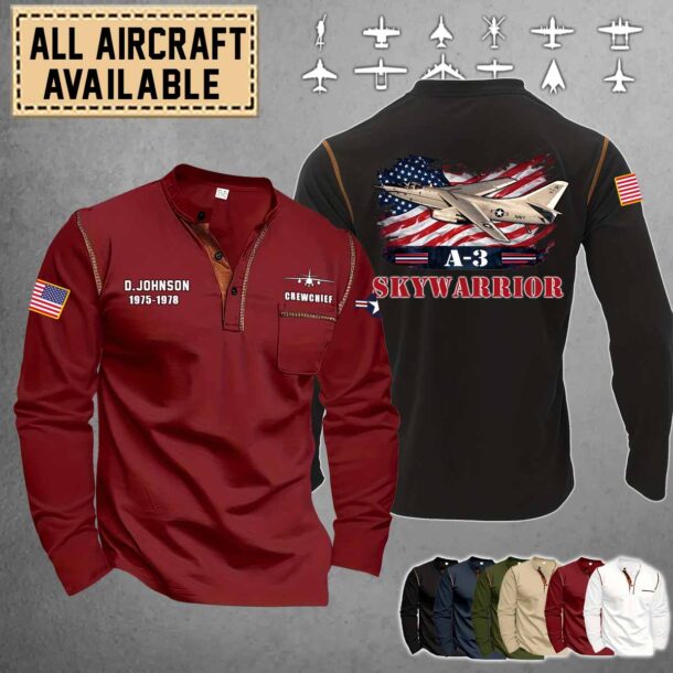 a 3 skywarrior a3long sleeve stand shirt2 3klph