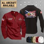 cessna 195long sleeve stand shirt2 dr7h2