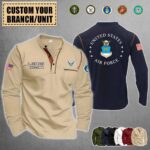 custom us branches long sleeve stand casual shirt 4 min min gcgme