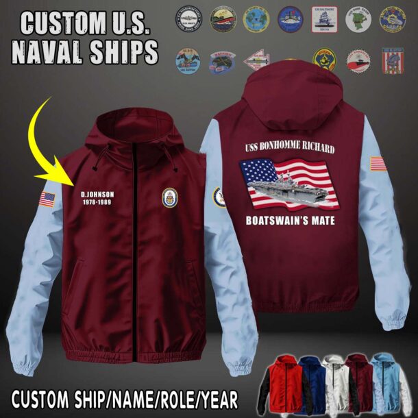Flag Windbreaker Jackets 3 1