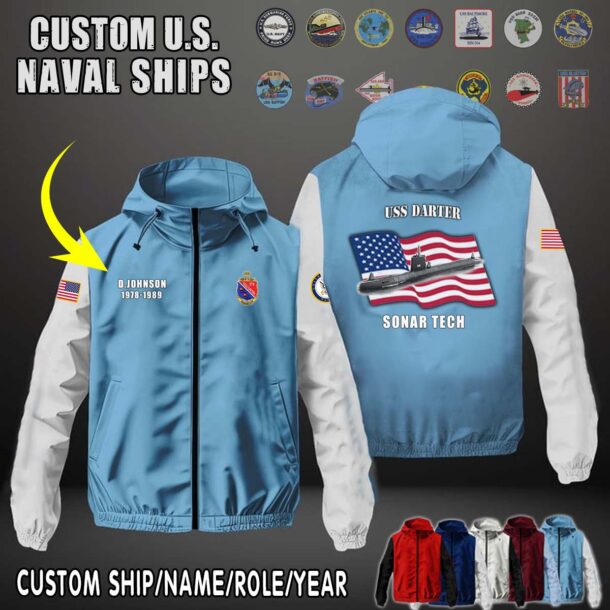 Flag Windbreaker Jackets 7