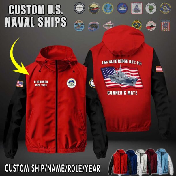Flag Windbreaker Jackets 9