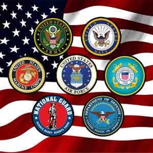 US Military Branches Apparel