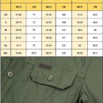Web Sizechart Cotton Cargo Shirt 2XL