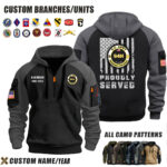 Cusotm US MOS Halfzip Hoodie 7