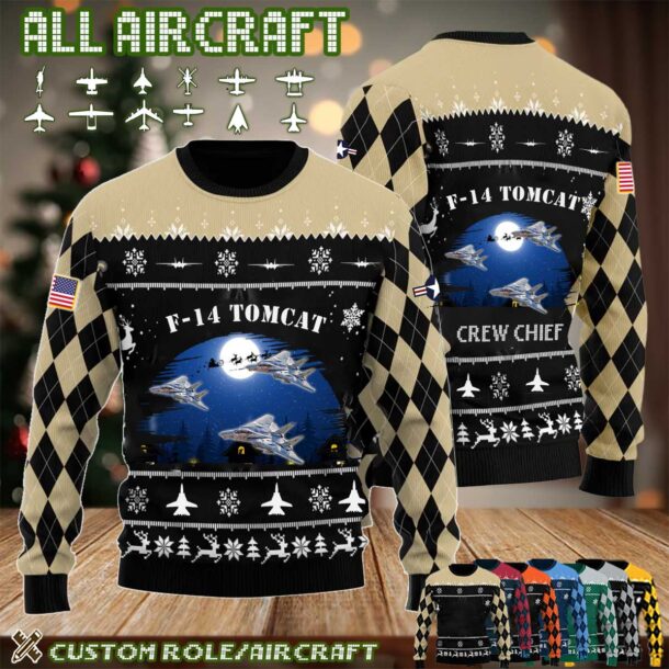 Custom Aircraft Ugly Sweater 16