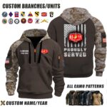 Custom US Branches H5 Halfzip Hoodie 3