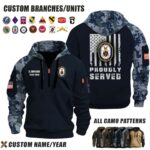 Custom US Branches H5 Halfzip Hoodie 8