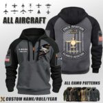 Custom Aircraft V1 Once An Airman Flag Halfzip Hoodie 7 1