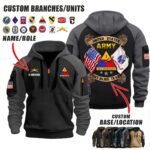 Custom US Military Units V3 Dual Flag Halfzip Hoodie 4 1