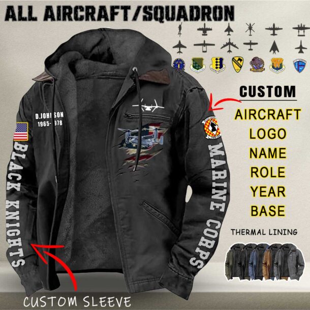 Aircraft Hooded Jacket PS 3 1