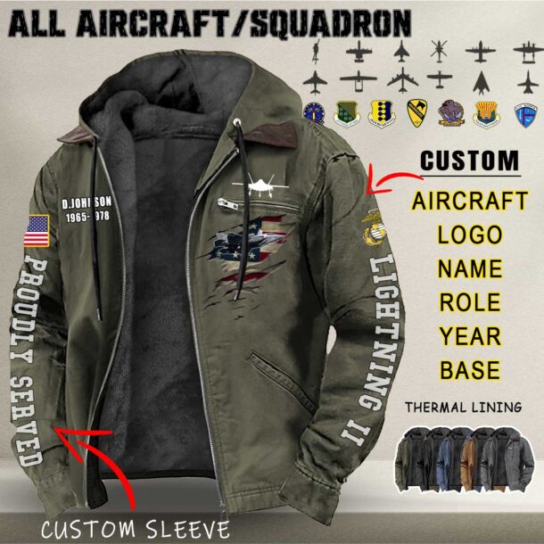 Aircraft Hooded Jacket PS 4 1