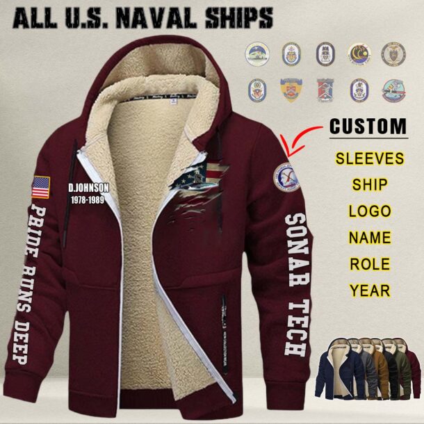 Fleece Zip Hoodie 4 1