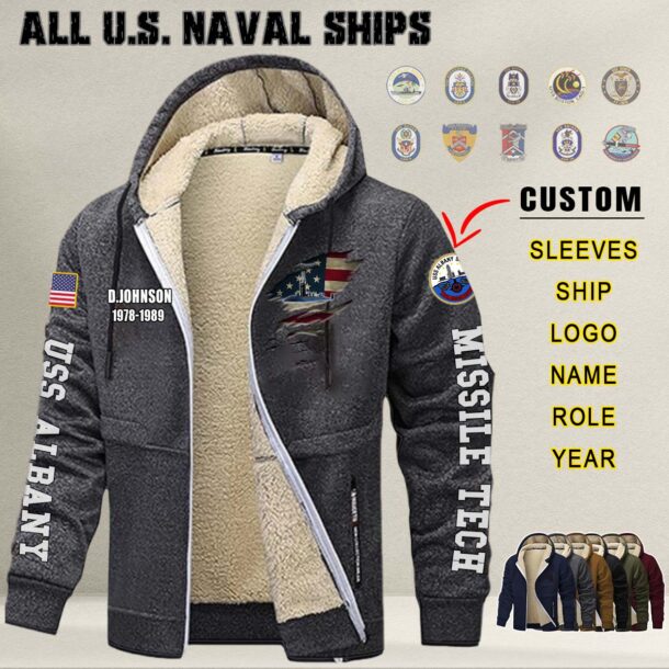 Fleece Zip Hoodie 7 1