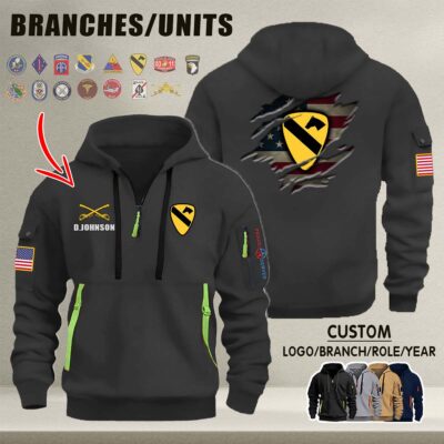 Quarter Zip Hoodie 1 5