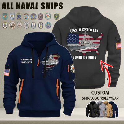 Quarter Zip Hoodie 1 6