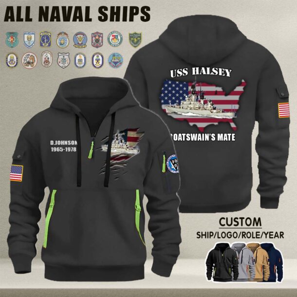 Quarter Zip Hoodie 4