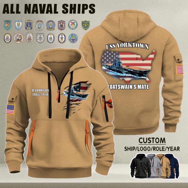 Quarter Zip Hoodie 7