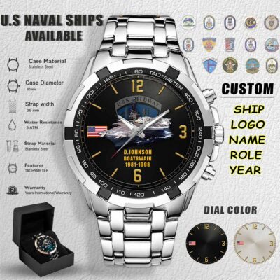 Stainless Steel Watch 1 2