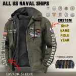 US Naval Ships Hooded Jacket PS 2