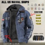 US Naval Ships Hooded Jacket PS 4