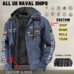 US Naval Ships Hooded Jacket PS 9