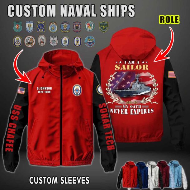 Flag Windbreaker Jacket 2 1