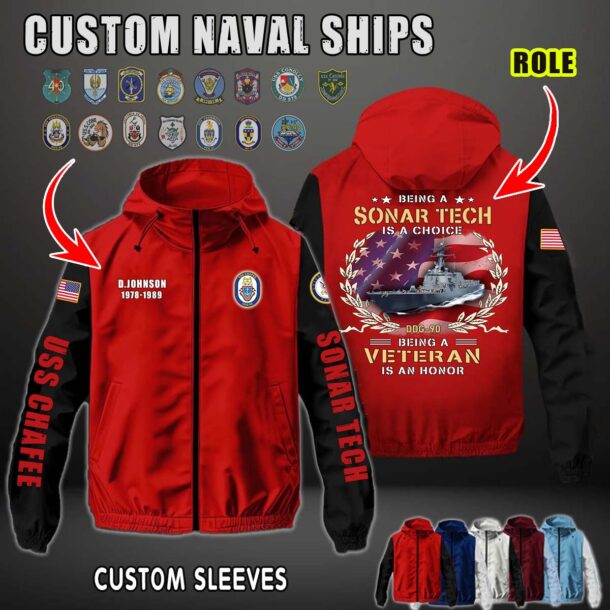 Flag Windbreaker Jacket 3