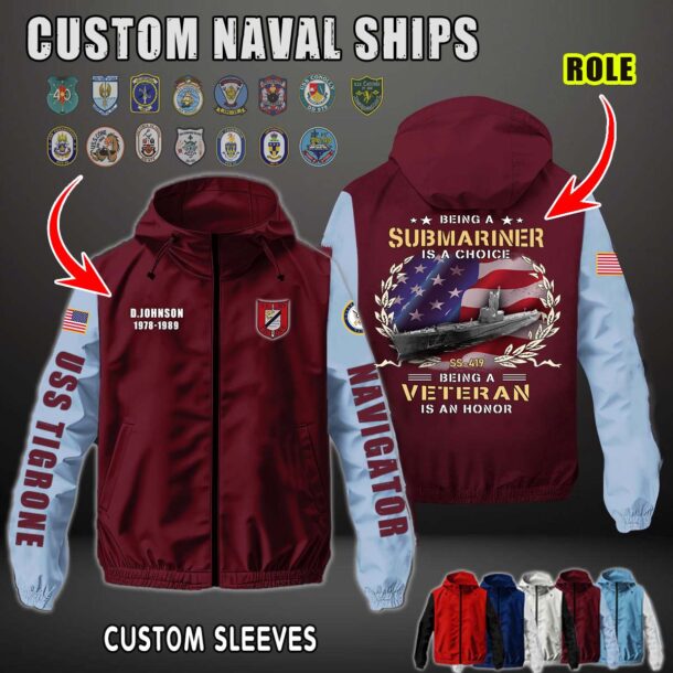 Flag Windbreaker Jacket 4