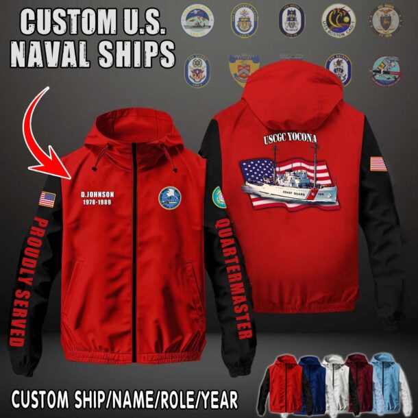 Flag Windbreaker Jackets 3 1