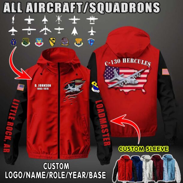 Flag Windbreaker Jackets 3